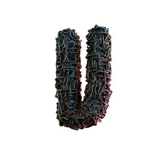 Alien Technology 3D Alphabet or PNG Letters