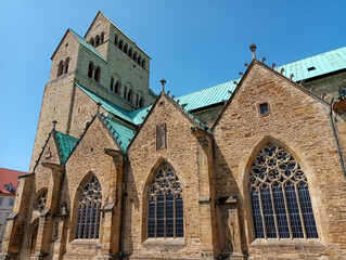 Obraz premium Schöner historischer Dom in Hildesheim