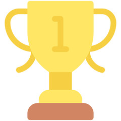Trophy icon, Marathon related vector