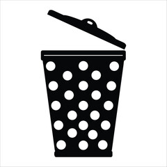rubbish bin icon