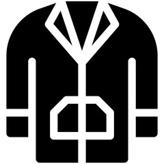 Jacket icon, Marathon related vector