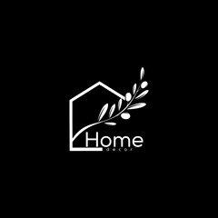 minimalist home decor logo