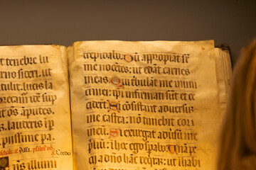 old book in the church