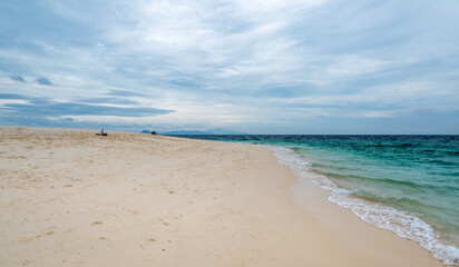 View of Bamboo island, Ko Phi Phi, Thailand. Tropical island, concept of summer vacation in paradise.