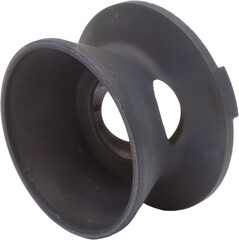 Interior noise baffle on a modular suppressor