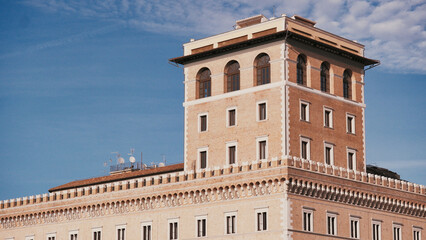 Venezia Palace and Venice Square in Rome