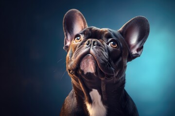 Irresistible Cute Face of a French Bulldog