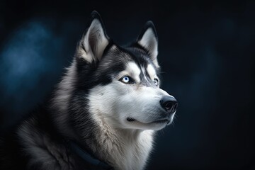Gorgeous Blue Eyed Husky