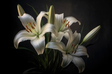 Beauty of a Bloomed Lilies