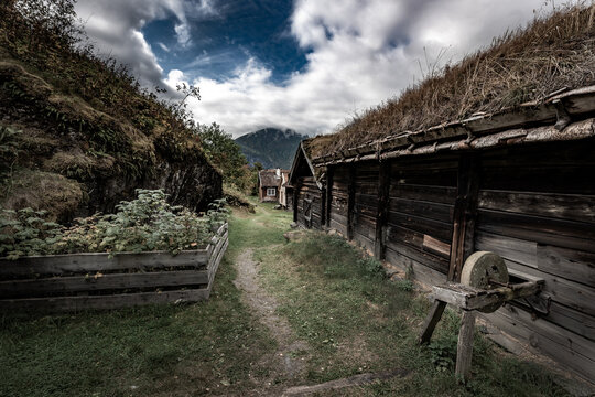 Otternes Bygdetun, Aurlands Fjord, Sogn og Fjordane, Norway