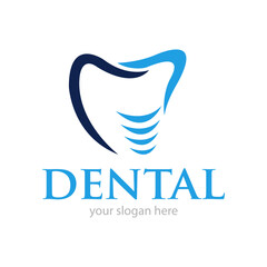 Medical Dental Logo Design Illustration