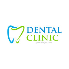 Medical Dental Logo Design Illustration