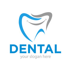 Medical Dental Logo Design Illustration