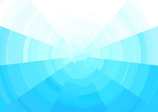 Soft blue lines abstract perspective background.