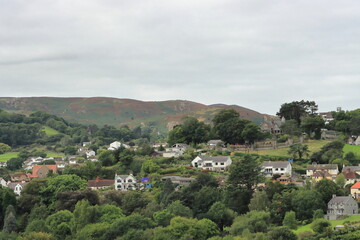 Fototapeta na wymiar A scenic view of Conwy in wales