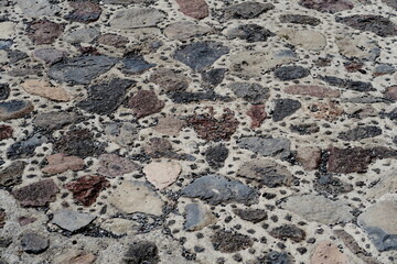 Mur de pierre.