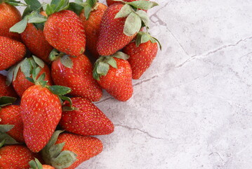 Strawberries Frame or Background