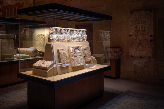 Visigoth Museum at Mosque&ndash;Cathedral of Cordoba Interior - Cordoba, Andalusia, Spain