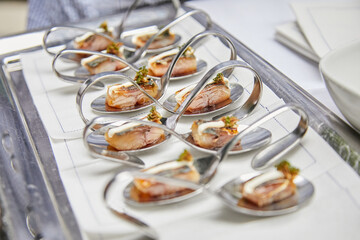 comida, catering, salado, sabroso