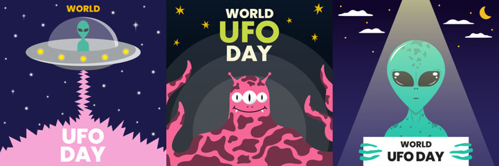 Banners for World UFO Day