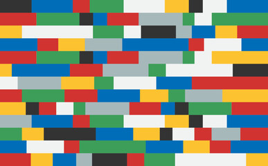 Colorful Bricks, Bricks Texture, Bricks Background, Building Blocks, Building Block Background, Bricks Wallpaper, Tile Texture, Tile Wallpaper, Color Bricks, Vector Illustration Background