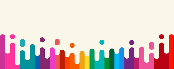 Colorful fluid background