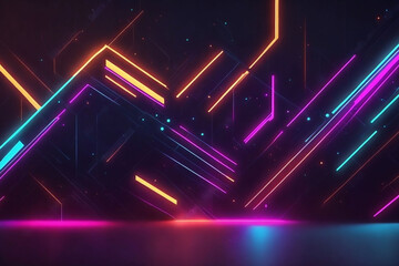 Obraz premium Abstract Technology Background