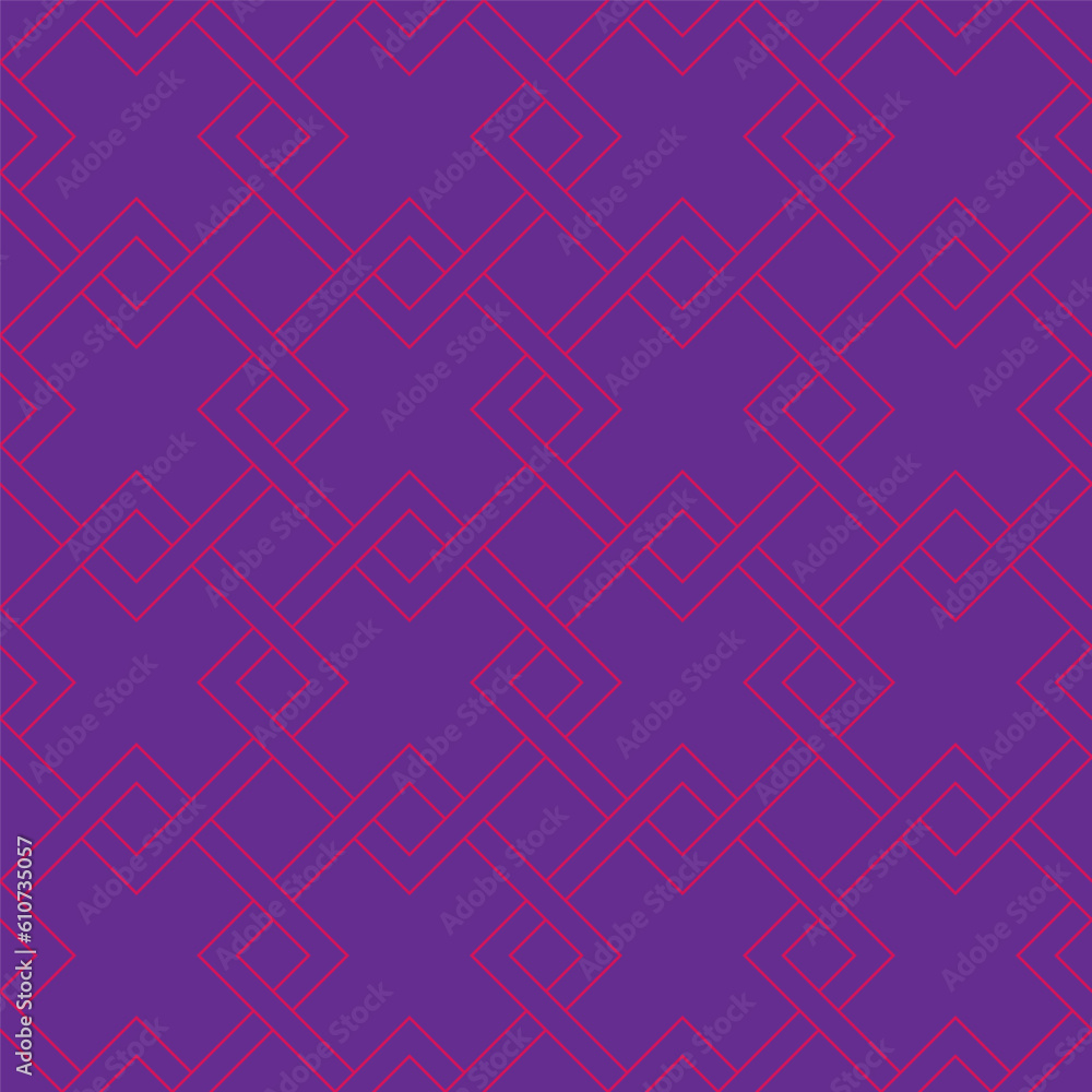 Poster abstract repeating seamless geometric pattern