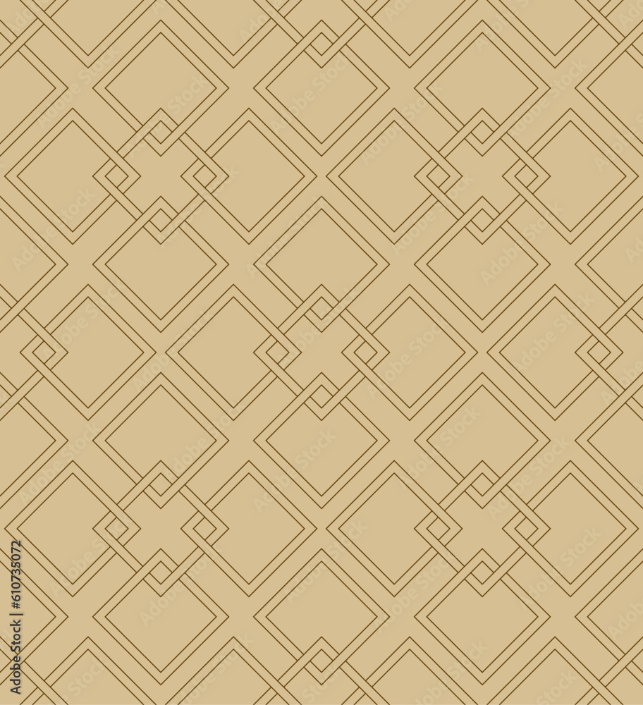 Poster abstract repeating seamless geometric pattern