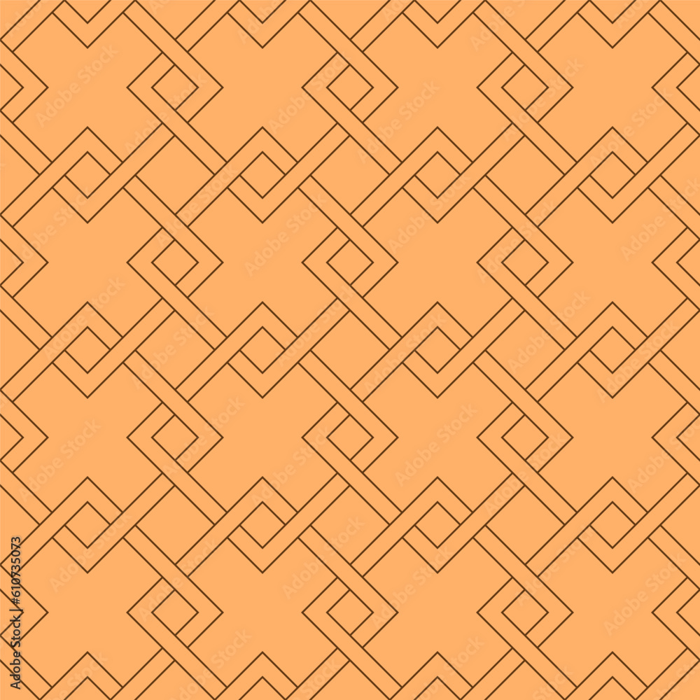 Poster abstract repeating seamless geometric pattern