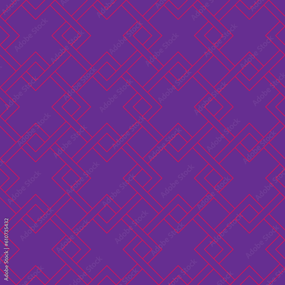 Poster abstract repeating seamless geometric pattern