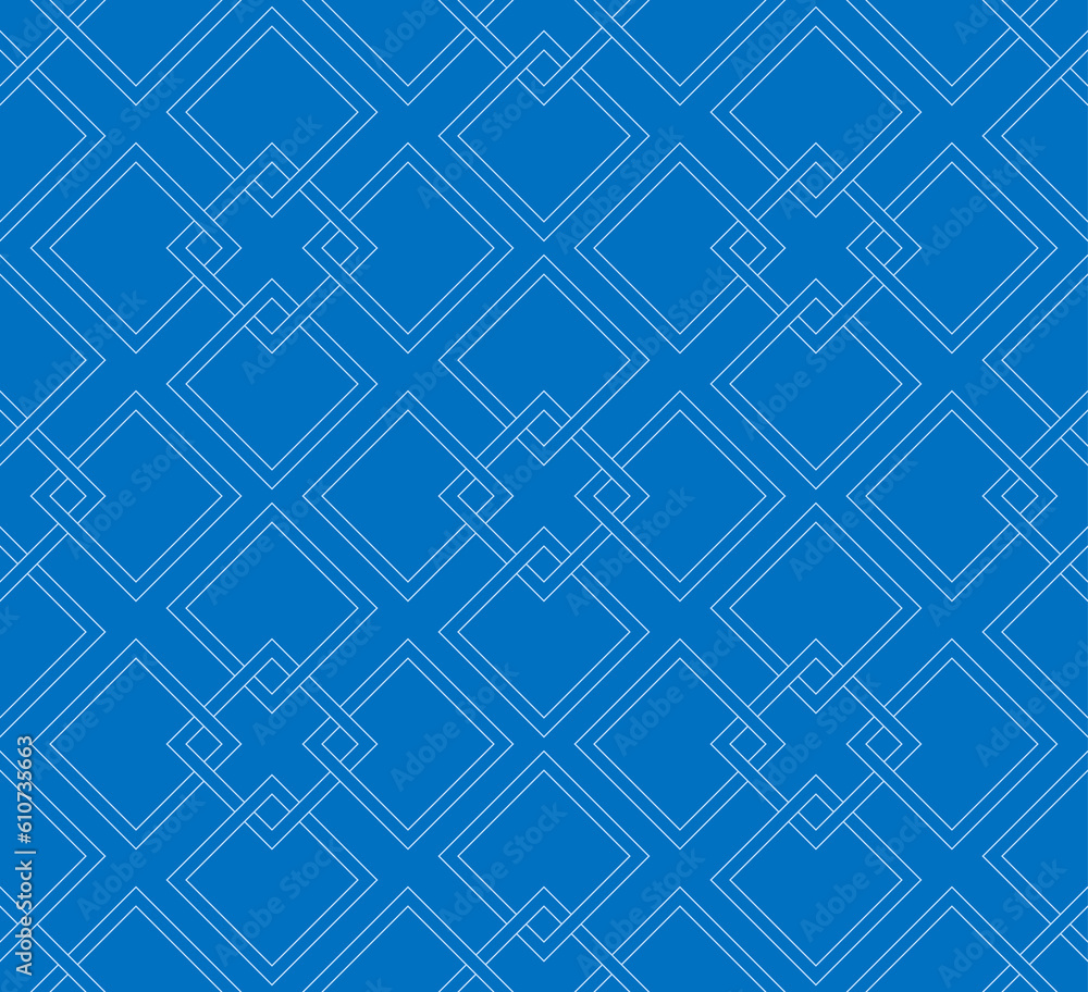 Poster abstract repeating seamless geometric pattern