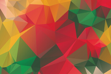 Obraz premium Low Poly vector abstract textured polygonal background. Blurry triangle design. Pattern can be used for background.