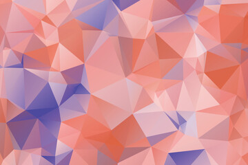 Low Poly vector abstract textured polygonal background. Blurry triangle design. Pattern can be used for background.