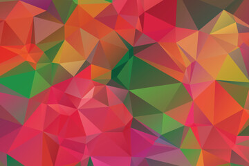 Low Poly vector abstract textured polygonal background. Blurry triangle design. Pattern can be used for background.