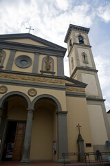 Fototapeta na wymiar Propositura di Santa Croce - Greve in Chianti - Tuscany - Italy
