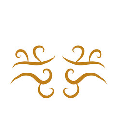 Obraz premium Golden Line Divider