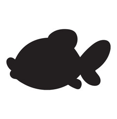 Fish silhouette