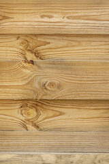 Unvarnished wooden slats. vector wood