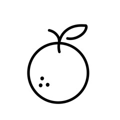 Fruits or vegetables doodles. Hand drawn vector illustration.