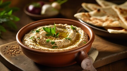 Savory Delight: Smoky and Creamy Moutabbal