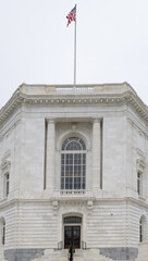 Fototapeta na wymiar Side Entrance to the Russell Senate Office Building, Washington, DC