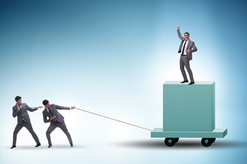 Concept of bossy autocratoc leadership