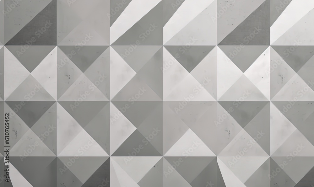 Aufkleber a gray and white geometric pattern with a black and white stripe on the bottom of the image and a bl