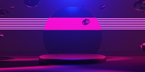neon glow; interior; modelling; construction; ai; robot; robotic; gaming; e-sports; gamer; game; play; scifi; technology; interactive; cyberpunk; background; rendering; 3d; illustration; world; magic;