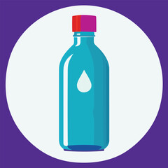 Vector illustration of Reusable Water Bottle