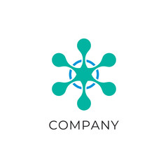 Science and vio medical and health care logo, circle logo, people logo, eye logo. optical logo, leaf ,  hospital logo, green safe logo, communication