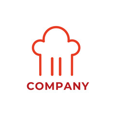 Restaurant logo design, food logo, kitchen logo, chef cap logo,  hat logo, 