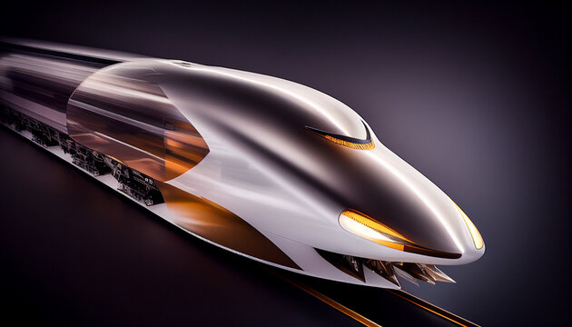 Future bullet train transportation system new mobility concept technology transit Rapid Express
