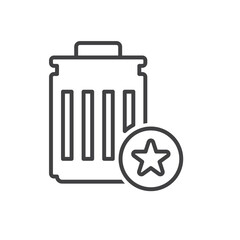 Delete Favorite Icon - Delete Star Icon